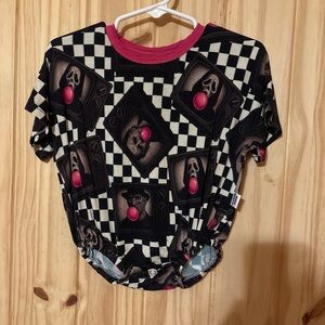 Stylish Black and pink Kids Bodysuit